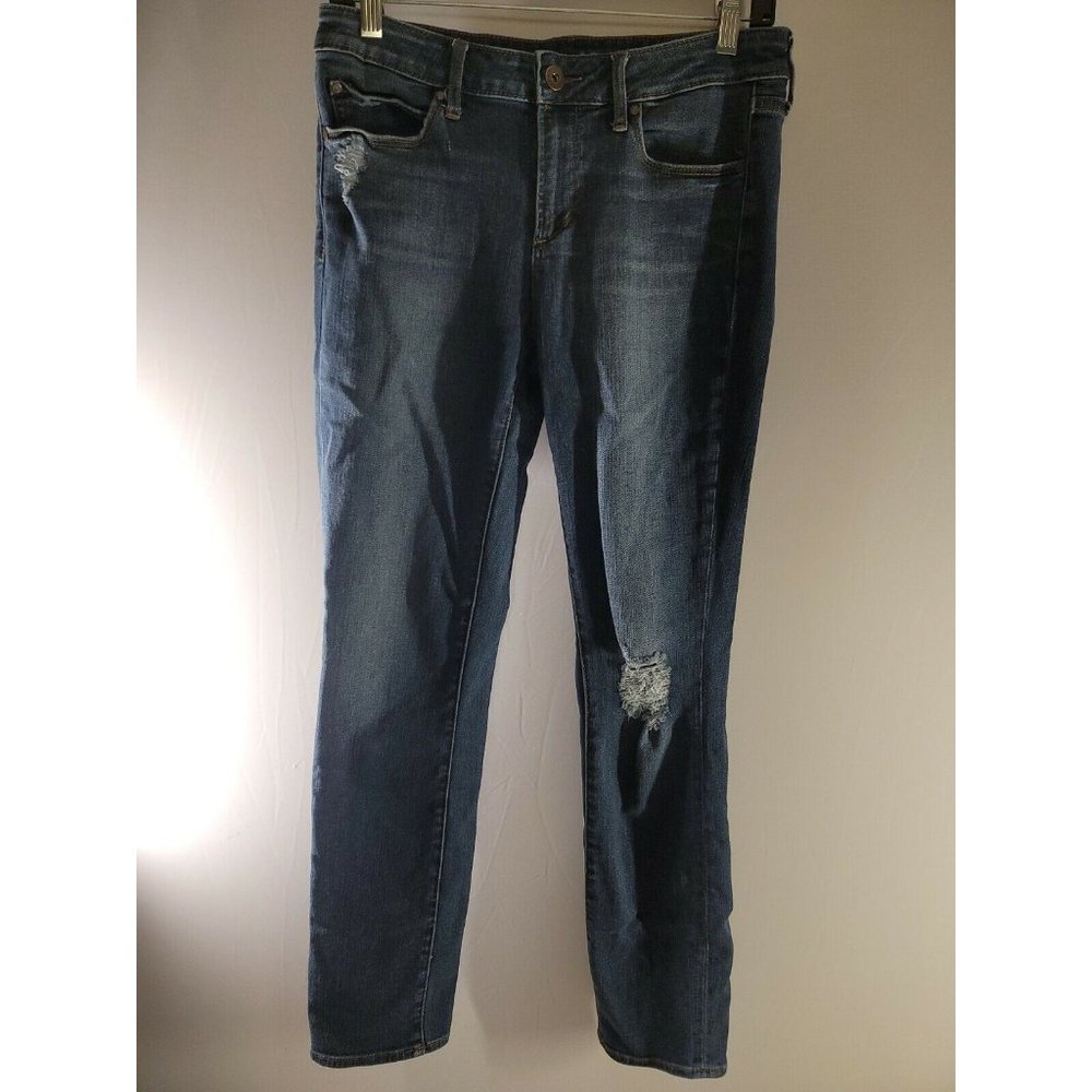 Articles of Society Shannon Slim Straight Jeans Size 28 Clark Distressed Denim